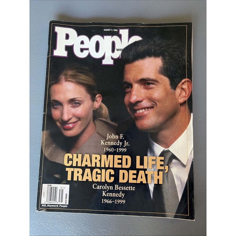 Vintage PEOPLE Magazine: August‎ 2, 1999 - JFK Jr & Carolyn Bessette Kennedy